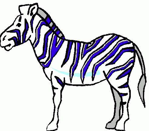 Zebra Clip Art Black And White | Clipart Panda - Free Clipart Images