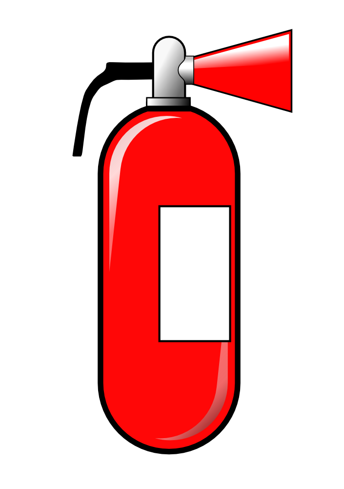 OnlineLabels Clip Art - Fire Extinguisher