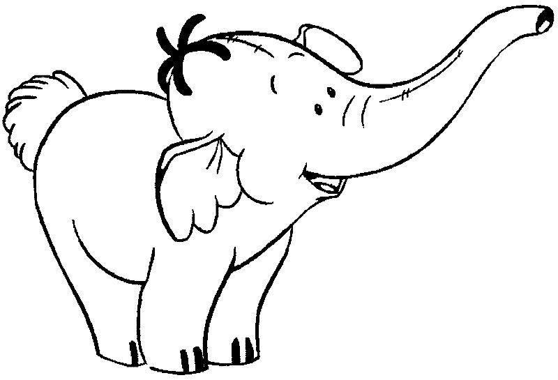 Elephant Coloring Pages | ColoringMates.