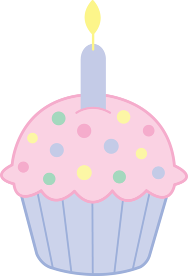 Cute Birthday Cupcake Clip Art | Clipart Panda - Free Clipart Images