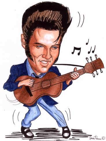 Elvis Cartoon Drawing images & pictures - NearPics