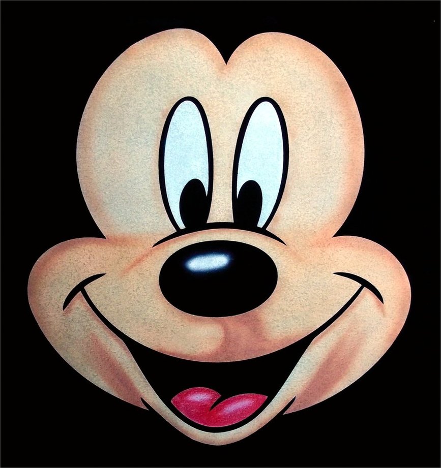 MICKEY MOUSE AEROGRAFIA by javiercr69 on DeviantArt