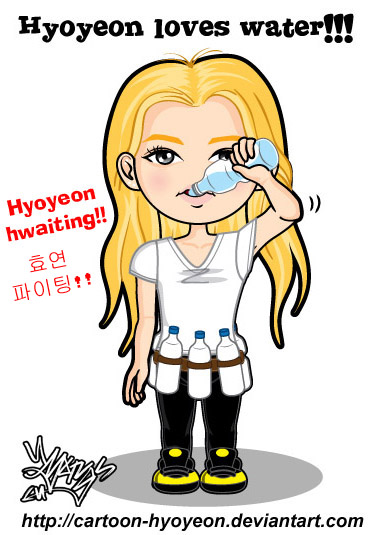 Hyoyeon fighting!!! by cartoon-hyoyeon on DeviantArt