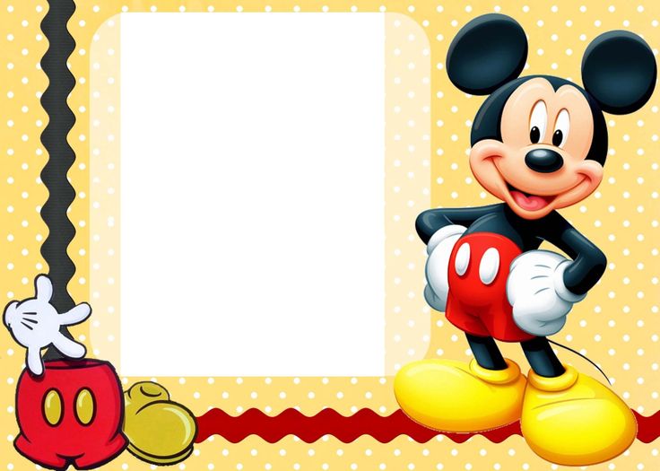 Mickey Mouse cards. Free printable Mickey Mouse birthday cards ...