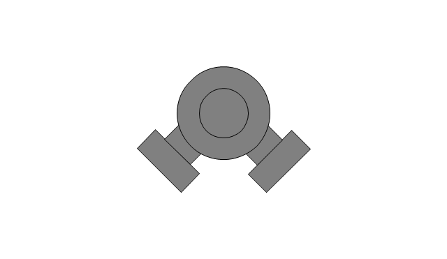 Site accessories - Vector stencils library
