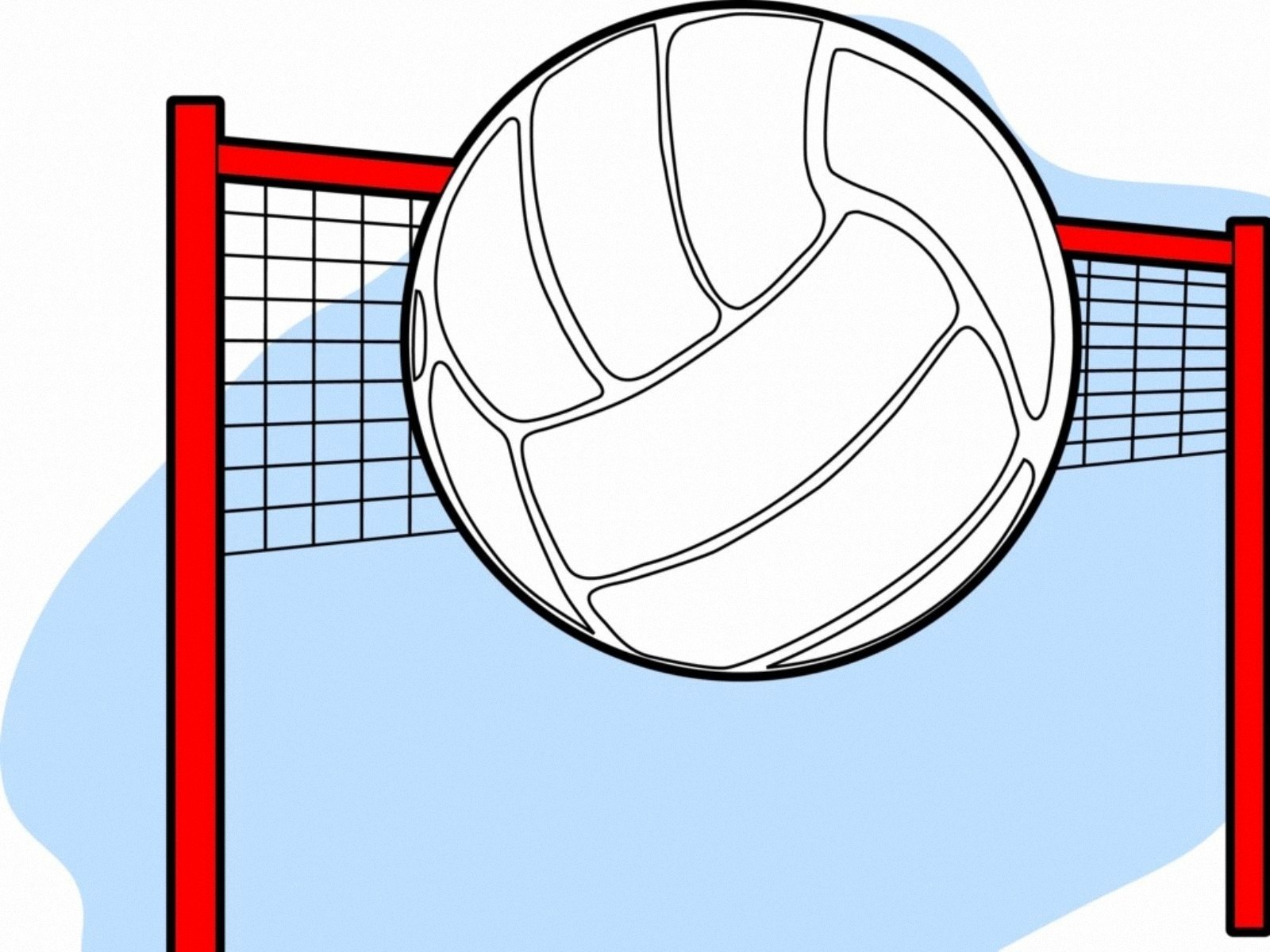 Cool Volleyball Cartoon Wallpaper | picturespider.com