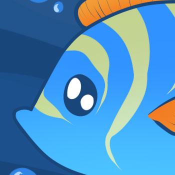 Animals - How to Draw a Fish for Kids