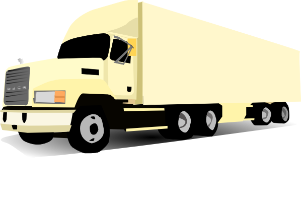 18 Wheeler Truck Clip Art at Clker.com - vector clip art online ...