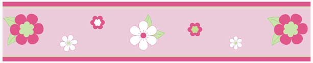 Sweet Baby Girl Bedroom Borders Design Inspiration Kids Pink And ...
