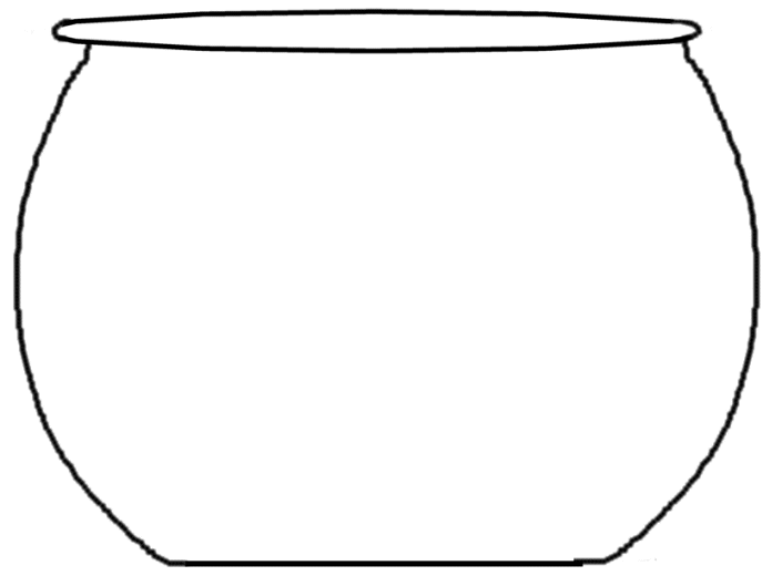 Gallery For > Empty Bowl Coloring Page