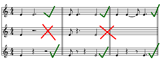 Music Theory / Time / How to divide the beat in Simple time