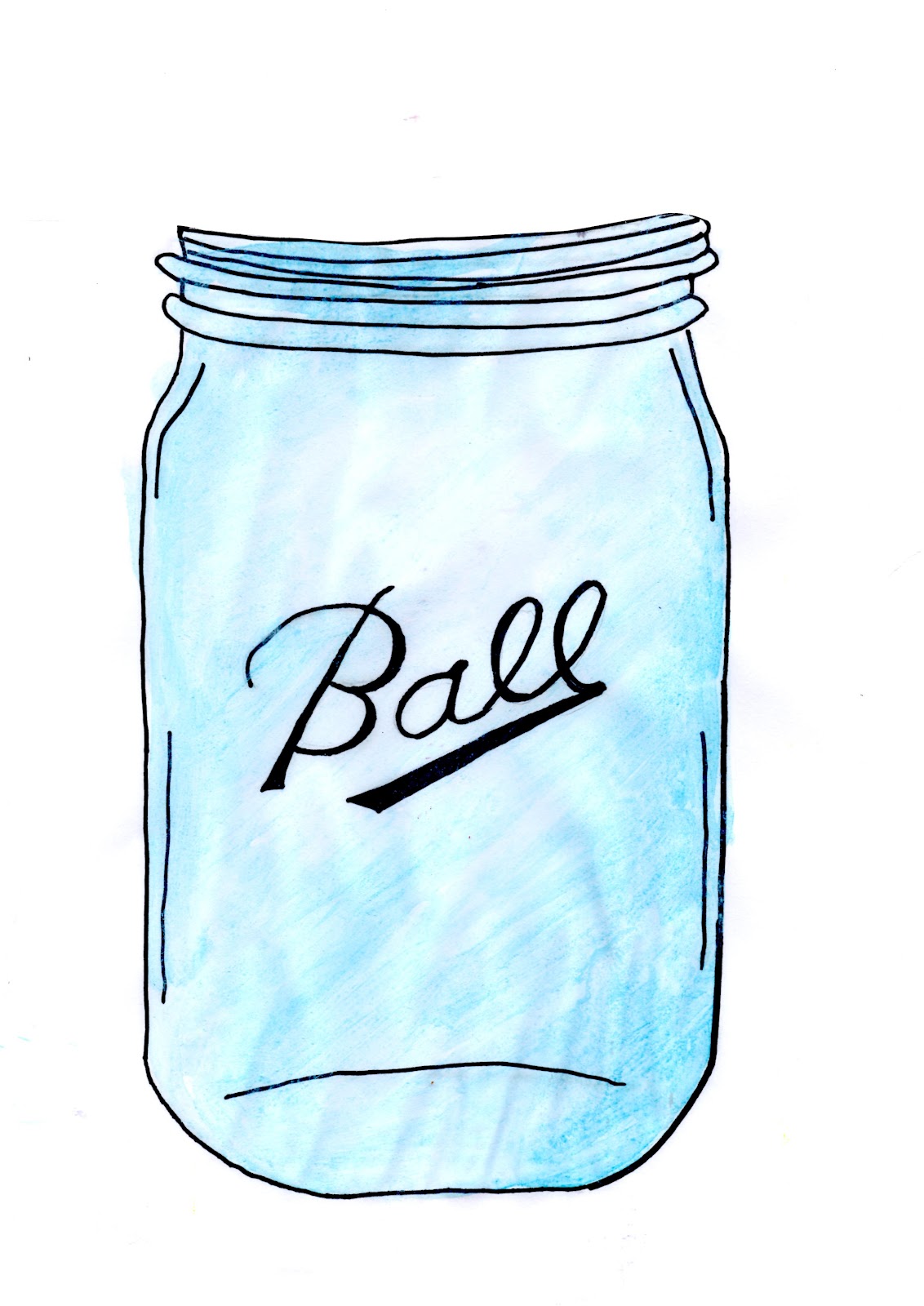 Mason Jar Vector - ClipArt Best