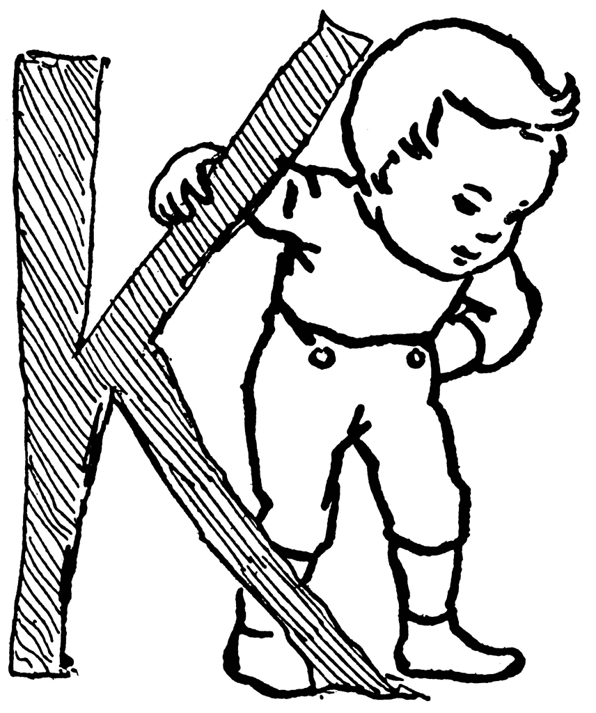 K, Letter | ClipArt ETC