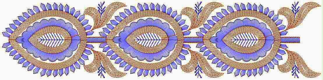 Indian Lace Borders For Winter Season 2014 ~ Embdesigntube