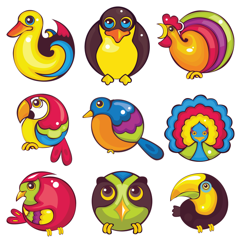 cartoon animal icon 1 - Free Vector Download | Qvectors.net