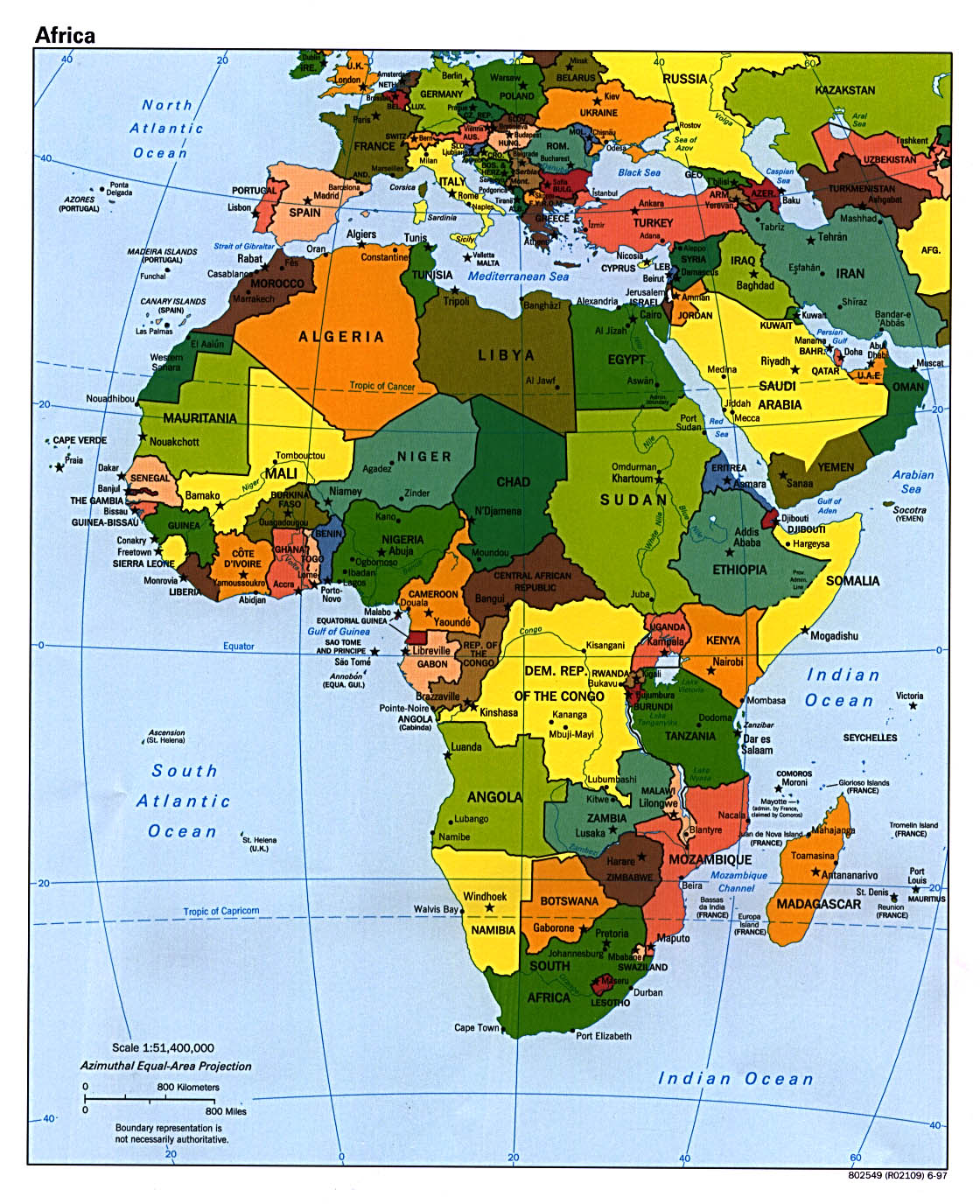 Africa Maps - Perry-Castañeda Map Collection - UT Library Online