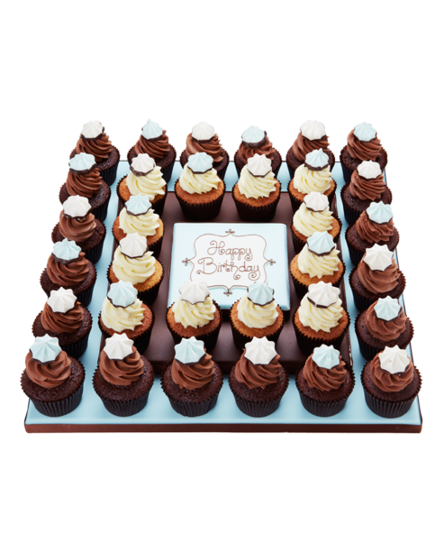 Birthday-boy-cupcake-platter_1.png - Cliparts.co