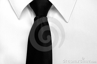 black-and-white-dress-shirt- ...