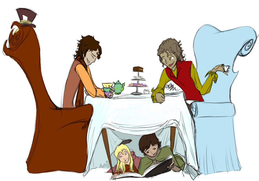 One last night on earth. . . - Tea Party of insanity and fatherhood