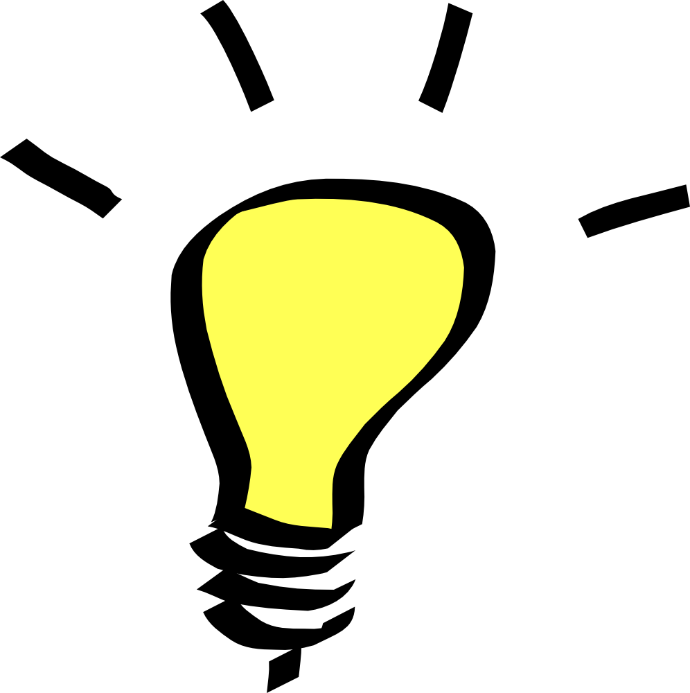 OnlineLabels Clip Art - Light Bulb