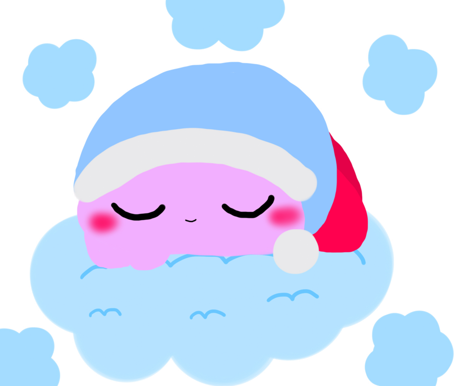 Sleepy Kirby by Whysokirby on deviantART