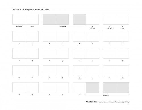 Worksheet Storyboard Template - NextInvitation Templates