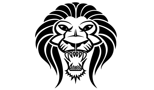 Lion Head Vector Illustration | Download Free Vector Graphic ...