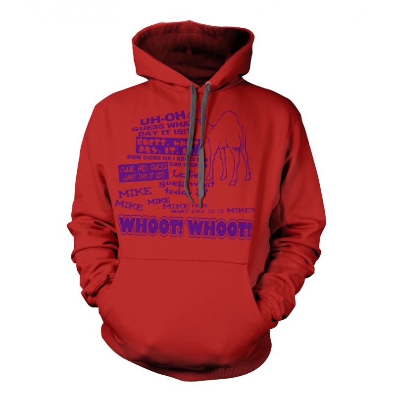 Geico Hump Day Camel Youth Hoodie Purple Print