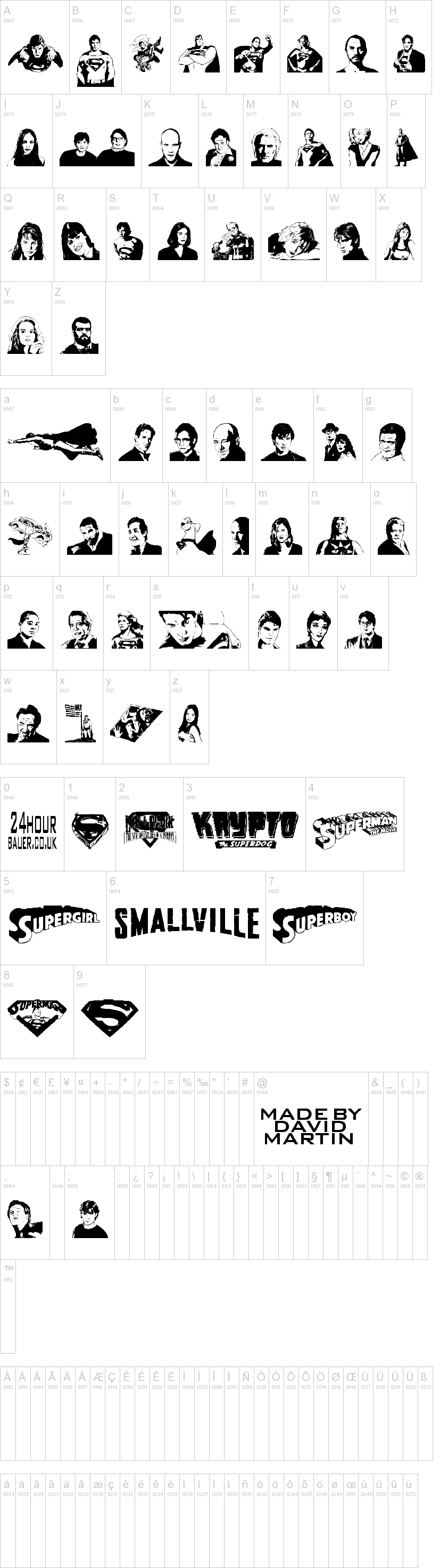 Superman Last Son of Krypton Font | dafont.com