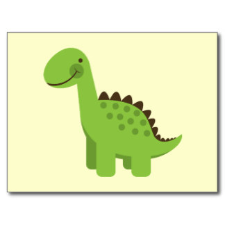 Cute Dinosaur Postcards & Postcard Template Designs | Zazzle