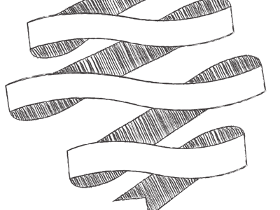 Ribbon Banner Drawing - Gallery