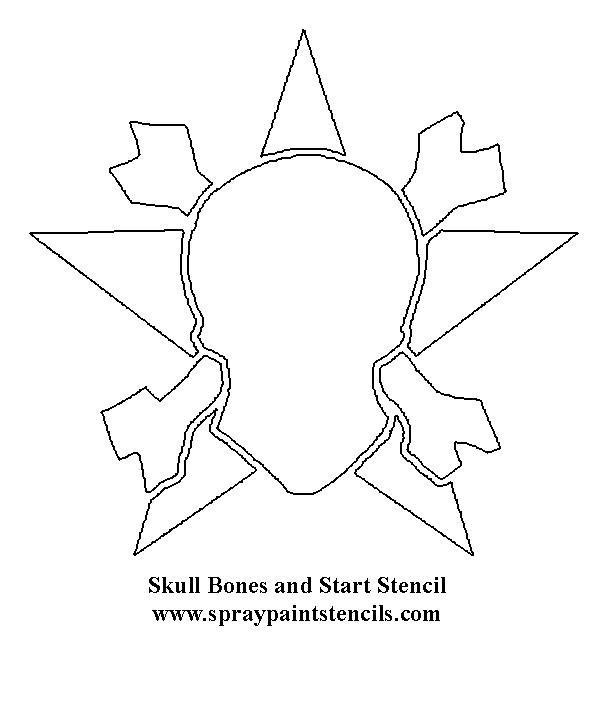 Skull And Bones Stencils gif by kloun_708 | Photobucket