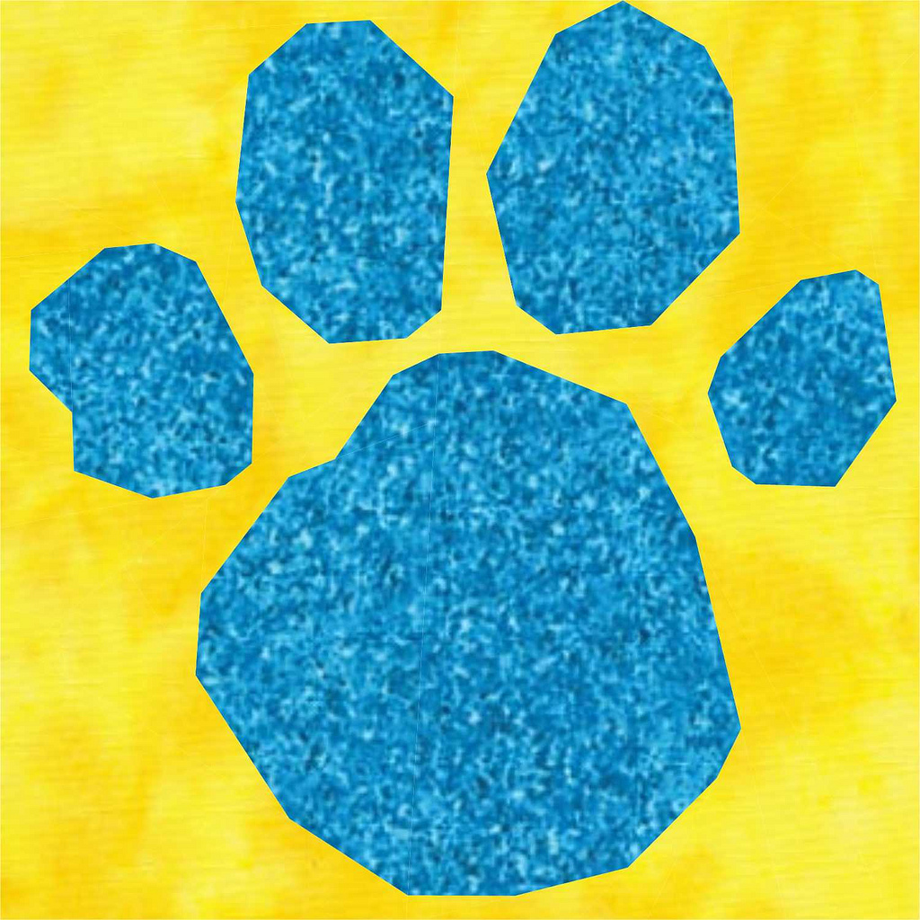 Blue's Clues Paw Print | Flickr - Photo Sharing!