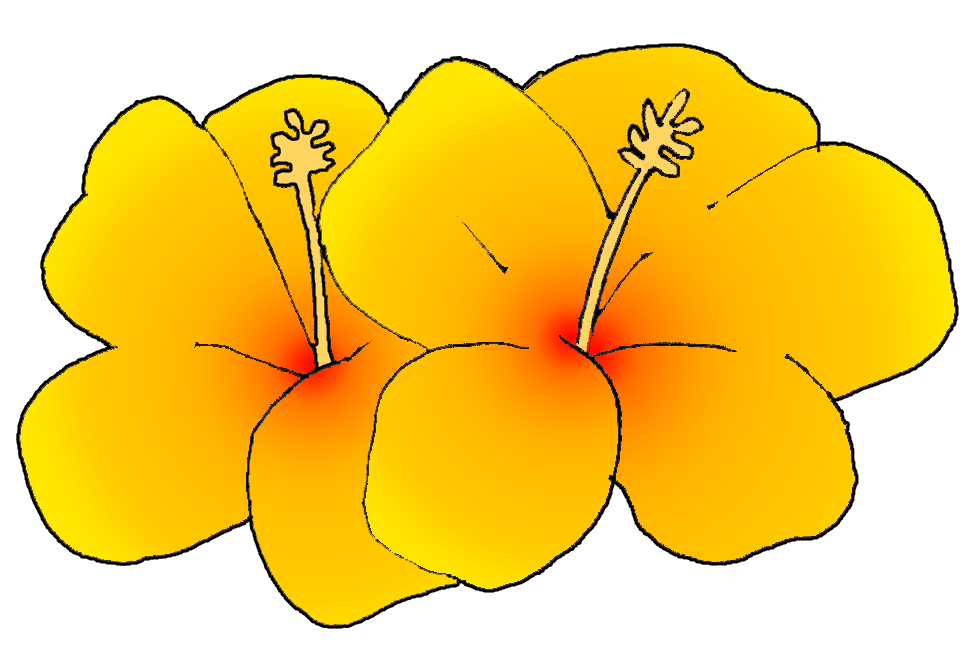 Hawaiian Floral Clipart