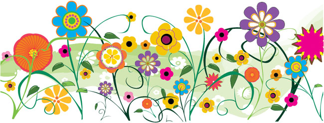 Free Vector Retro Flowers - Free Vector Site | Download Free ...