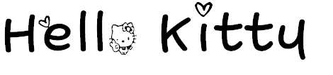 Hello Kitty Font - Cliparts.co