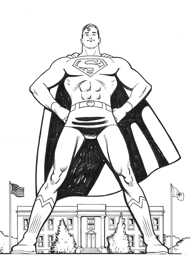 Superman Coloring Books - AZ Coloring Pages