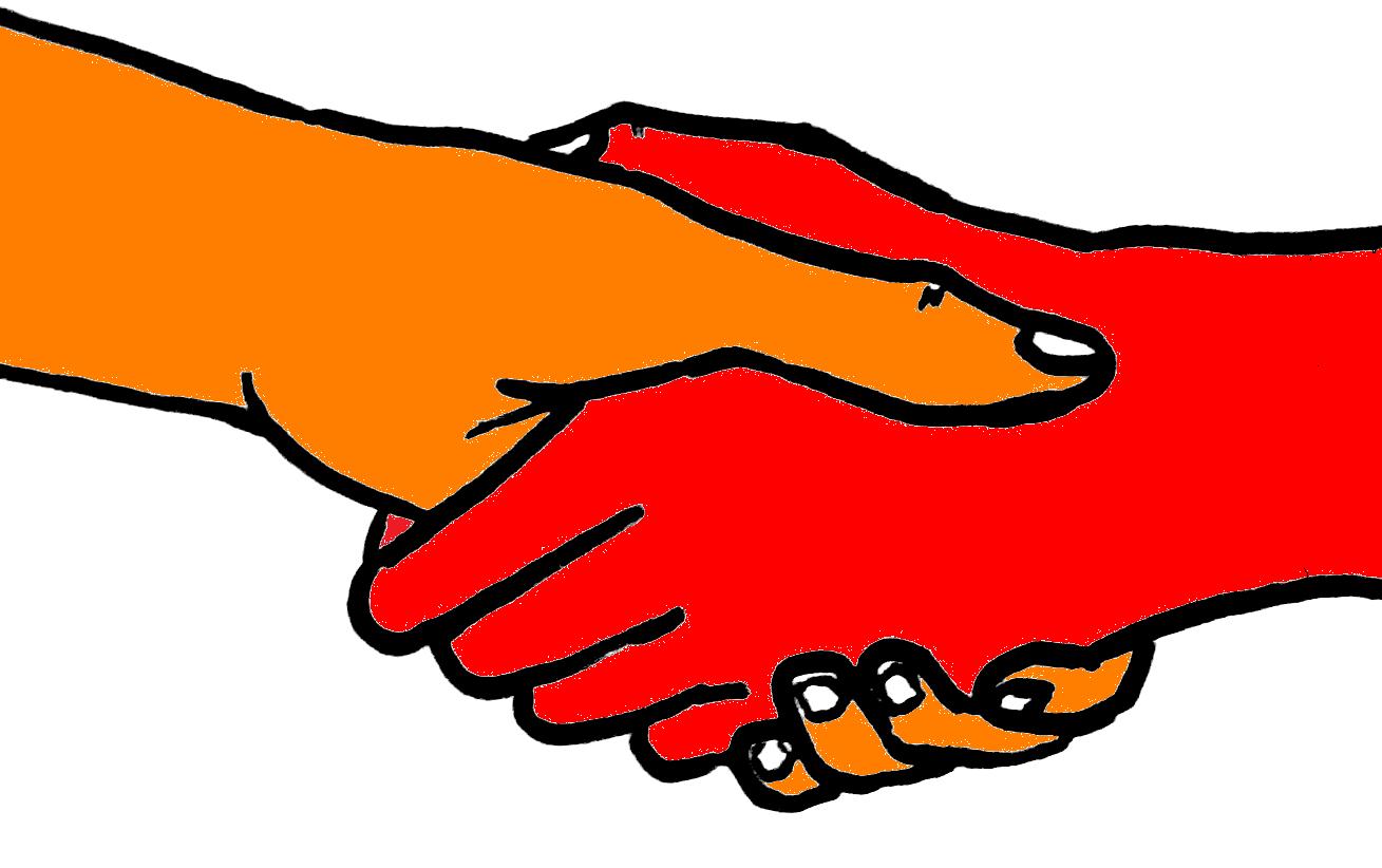 Hands Shaking Picture - ClipArt Best