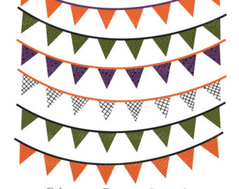 Popular items for bunting clip art on Etsy