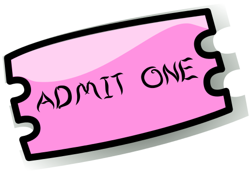 Admit One Ticket Template Download - ClipArt Best