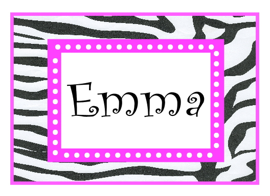 Zebra Page Border - ClipArt Best