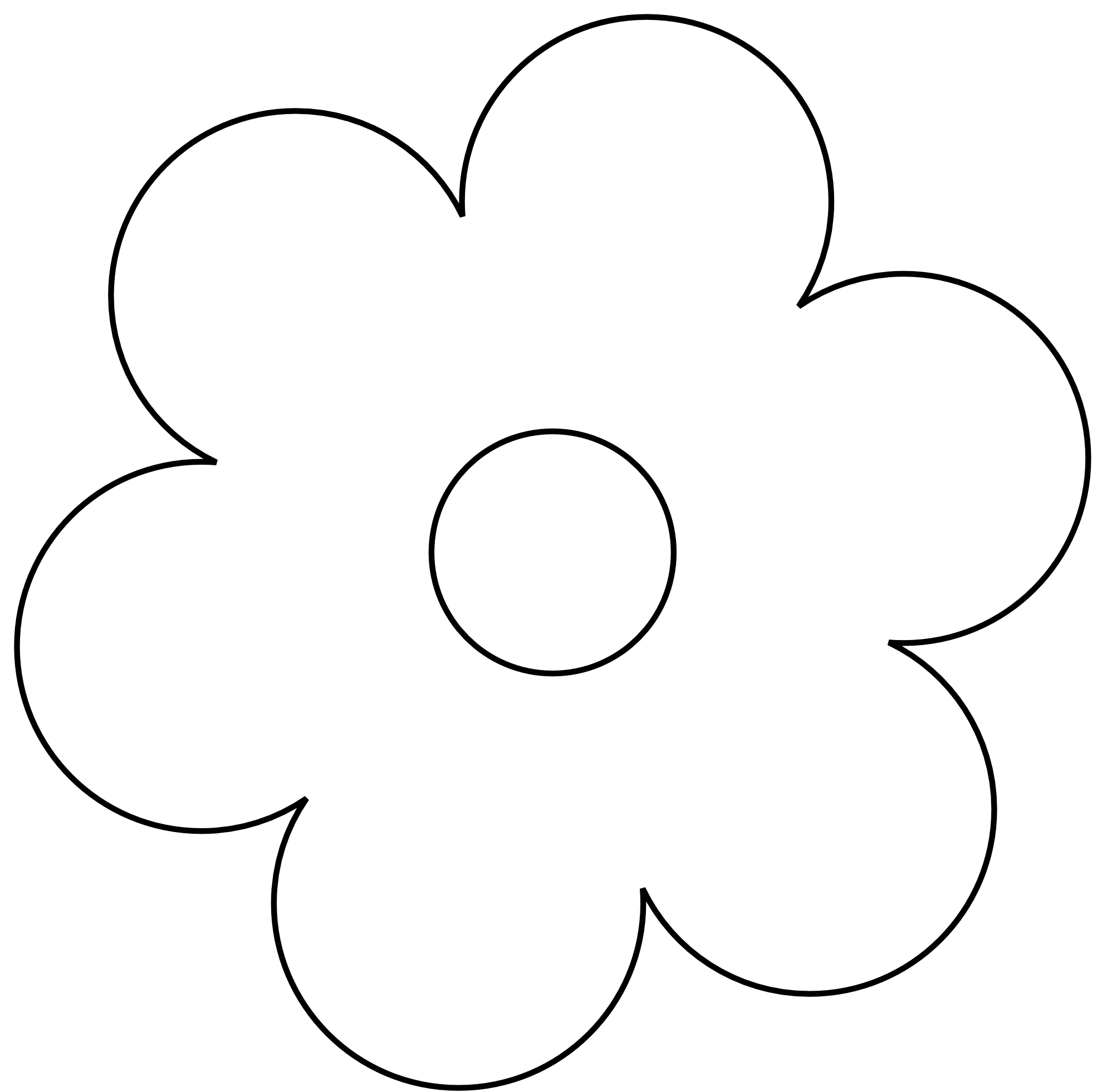 Black And White Flower Clipart | Clipart Panda - Free Clipart Images