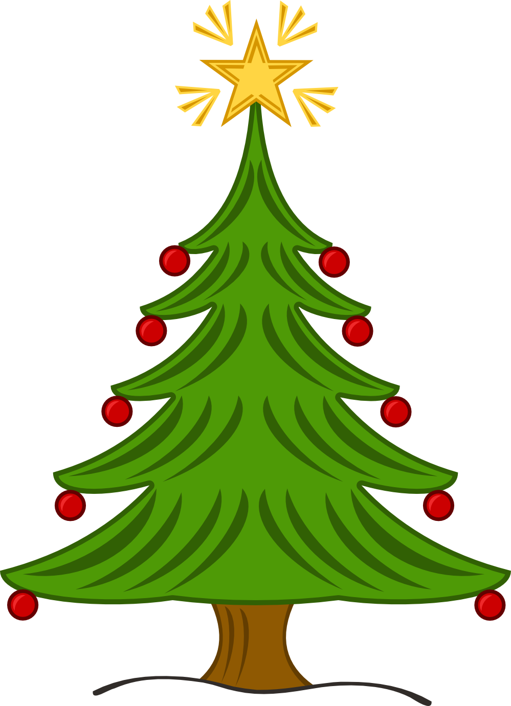 Christmas Tree Images Clip Art - ClipArt Best