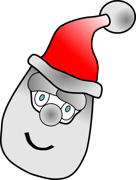 Father Christmas clip art - vector clip art online, royalty free ...