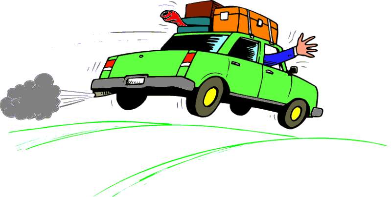 Pix For > Road Trip Clipart