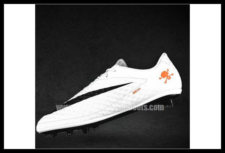 New Nike Hypervenom Phantom FG Soccer cleats - White/Black/orange ...