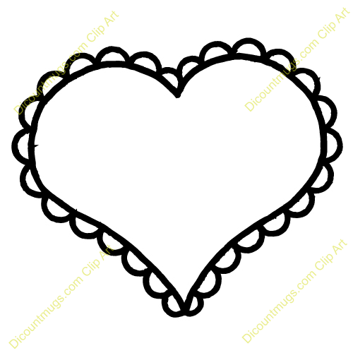 Clip Art Heart Outline | Clipart Panda - Free Clipart Images