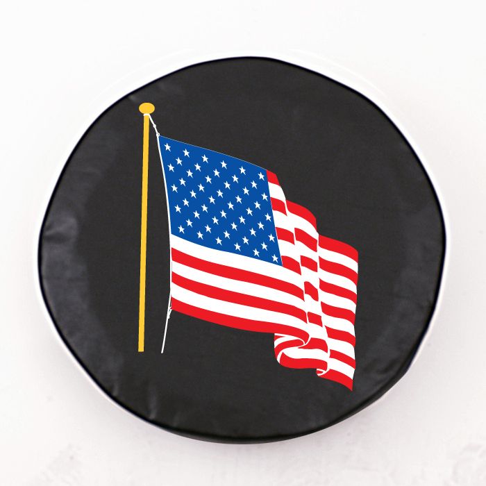 American Flag Military Tire Cover | Military Spare Tire Covers