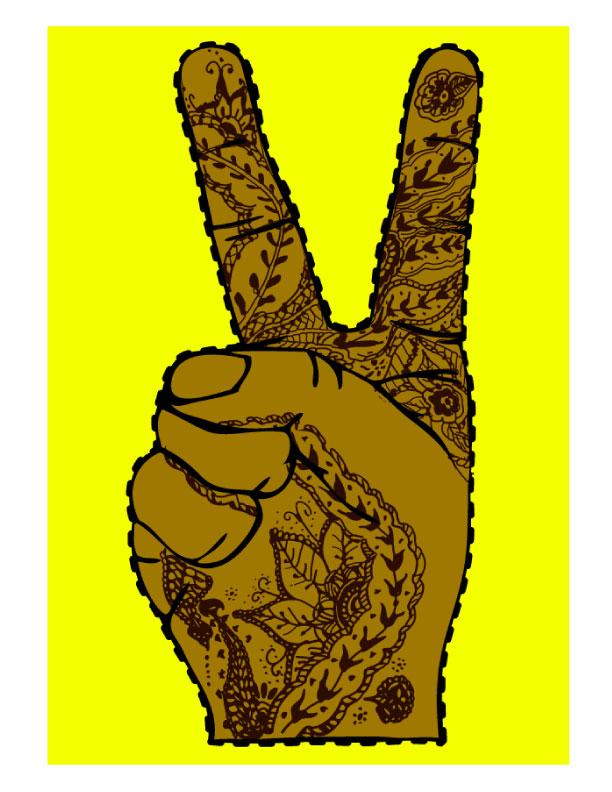 Peace Sign Hand
