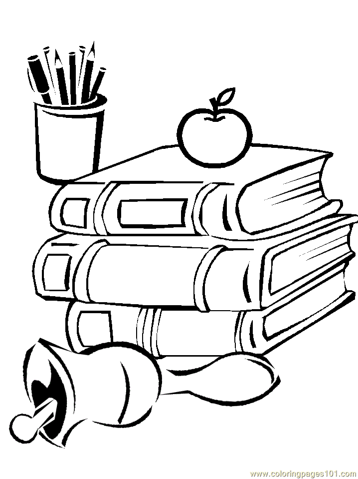 Coloring Pages Back to School (Education > Back to School) - free ...